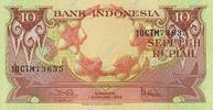 INDONESIA 10 Rupiah INDONESIA 10 Rupiah 1959 UNC- -