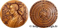 FRANCE Médaille, Jérôme Cardan SCIENCES & SCIENTIFIQUES Monnaie de Paris 1982 (67,5mm, 213,67g, 12h) -
