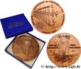 FRANCE Médaille pour la ligne SNCF Paris - Côte d’Azur TRANSPORTS (TRAINS, BUS, TRAMWAYS, BATEAUX...) 1969 (67,5mm, 134,38g, 12h) -