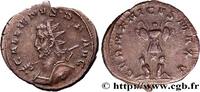 THE MILITARY CRISIS(235 AD to 284 AD) Antoninien GALLIENUS Trèves 257-258 (21,5mm, 3,58g, 6h) -