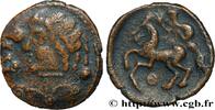FRANCE Bronze “aux abeilles” AMBIANI (Area of Amiens) Amiens (80) c. 60-40 AC. (17mm, 2,65g, 4h) -