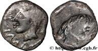 FRANCE Denier SOLIMA/COLIMA, incus GALLIA BELGICA - LEUCI (Area of Toul) c. 60-40 AC. (13mm, 1,82g, h) -