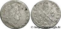 FRANCE Cinq sols aux insignes LOUIS XIV THE SUN KING Lyon 1703 (19,5mm, 1,39g, 6h) -