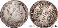 FRANCE Cinquième d'écu aux branches d'olivier LOUIS XVI Bayonne 1777 (25mm, 5,78g, 6h) -