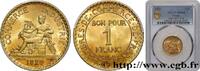 FRANCE 1 franc Chambres de Commerce III REPUBLIC Paris 1925 (23mm, 4g, 6h) -