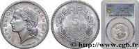 FRANCE 5 francs Lavrillier, aluminium PROVISIONAL GOVERNEMENT OF THE FRENCH REPUBLIC Beaumont-Le-Roger 1946 (31,04mm, g, 6h) -
