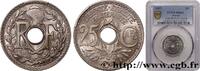 FRANCE 25 centimes Lindauer III REPUBLIC 1917 (24mm, 5g, 6h) -