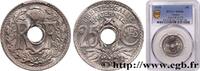 FRANCE 25 centimes Lindauer III REPUBLIC 1918 (24mm, 5g, 6h) -