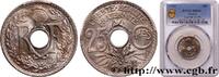 FRANCE 25 centimes Lindauer III REPUBLIC 1929 (24mm, 5g, 6h) -