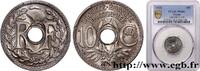 FRANCE 10 centimes Lindauer III REPUBLIC 1932 (21mm, 4g, 6h) -