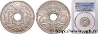 FRANCE 25 centimes Lindauer III REPUBLIC 1937 (24mm, 5g, 6h) -