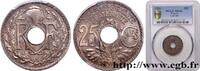 FRANCE 25 centimes Lindauer III REPUBLIC 1926 (24mm, 5g, 6h) -