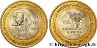 CAMEROON 6000 Francs Président Paul Biya CAMEROON 2003 (28,4mm, g, h) -