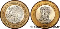 MEXICO 100 Pesos 180e anniversaire de la Fédération : Éta MEXICO Mexico 2005 (39,04mm, 34g, 6h) -