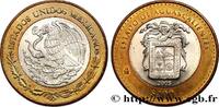 MEXICO 100 Pesos 180e anniversaire de la Fédération : Éta MEXICO Mexico 2005 (39,04mm, 33,82g, 6h) -