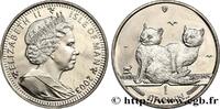 ISLE OF MAN 1 Crown Proof Chat balinais ISLE OF MAN Pobjoy Mint 2003 (39mm, 28,28g, 12h) -