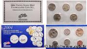 UNITED STATES OF AMERICA Série 11 monnaies - Uncirculated Coin set UNITED STATES OF AMERICA Philadelphie 2004 (mm, g, 6h) -