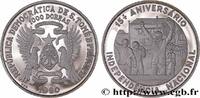 SAO TOME AND PRINCIPE 1000 Dobras Proof 15e anniversaire de l’indépendan SAO TOME AND PRINCIPE 1990 (36mm, 20g, 12h) -