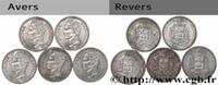 VENEZUELA Lot 5 x 1 Bolivar VENEZUELA Paris 1960 (23mm, 5g, 6h) -
