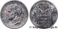 MONACO Essai de 5 Francs en argent Rainier III MONACO Paris 1960 (29mm, 12,04g, 6h) -