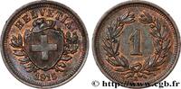 SWITZERLAND 1 Centime (Rappen) Croix Suisse SWITZERLAND Berne 1915 (16mm, 1,51g, 12h) -