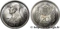 MONACO Essai de 20 Francs Turin Louis II MONACO Paris 1945 (26,11mm, 10,00g, 6h) -