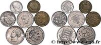 MONACO Lot de sept monnaies de Rainier III MONACO Paris n.d. (mm, g, 6h) -