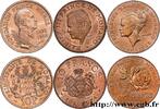 MONACO Lot de 3 x 10 francs MONACO Paris n.d. (mm, g, 6h) -