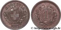 SWITZERLAND 1 Centime (Rappen) SWITZERLAND Berne 1882 (16mm, 1,50g, 12h) -