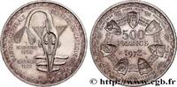 WEST AFRICAN STATES (BCEAO) 500 Francs BCEAO WEST AFRICAN STATES (BCEAO) Paris 1972 (37mm, 25,00g, 6h) -