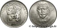 CZECHOSLOVAKIA 100 Korun 125e anniversaire de la naissance de l’é CZECHOSLOVAKIA 1985 (29mm, 9,12g, 12h) -