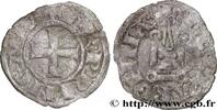 CRUSADES - PRINCIPALITY OF ACHAEA - CHARLES II OF Denier CRUSADES - PRINCIPALITY OF ACHAEA - CHARLES II OF ANJOU Glarentsa n.d. (18mm, 0,74g, 7h) -