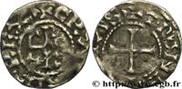 FRANCE Denier CHARLES THE BALD AND COINAGE IN HIS NAME Tours s.m. (19mm, 1,04g, 12h) -