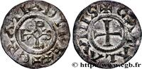 FRANCE Denier CHARLES II LE CHAUVE / THE BALD Châlons-en-Champagne s.m. (19,5mm, 1,49g, 7h) -
