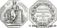FRANCE Notaires du Nord NOTAIRES DU XIXe SIECLE n.d. (34mm, g, 12h) -