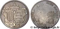 FRANCE Marie Roger, comte de Langeac et J. Palatine de Di BOURGOGNE - VILLES ET NOBLESSE 1725 (29,5mm, g, 6h) -