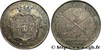 FRANCE Jeton Ar 29, Compagnie de l’Arquebuse de Villeneuv TIR ET ARQUEBUSE DE LYON ET DU LYONNAIS 1770 (29mm, g, 6h) -
