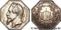 FRANCE Notaires de Clamecy (Napoléon III) NOTAIRES DU XIXe SIECLE n.d. (31mm, 13,50g, h) -