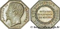 FRANCE Notaires de Nevers (Napoléon III) NOTAIRES DU XIXe SIECLE n.d. (33mm, g, 12h) -