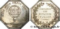 FRANCE Notaires d’Avallon NOTAIRES DU XIXe SIECLE 1858 (32,5mm, 14,49g, 12h) -