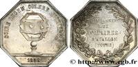 FRANCE Notaires d’Avallon NOTAIRES DU XIXe SIECLE 1858 (32,5mm, 14,49g, 12h) -