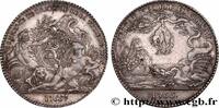 FRANCE Jeton Ar 30, commerce de draperie CORPORATIONS DE LYON ET DU LYONNAIS 1755 (30mm, 8,41g, 6h) -