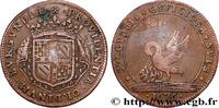 FRANCE Suppression des francs-fiefs et nouveaux acquêts ÉTATS DE BOURGOGNE 1676 (28mm, 6,68g, 6h) -