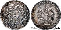 FRANCE Oudart Le Féron, prévot des marchands de Paris 163 ILE DE FRANCE - VILLES et NOBLESSE 1638 (27mm, 4,41g, 6h) -