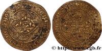 FRANCE Jeton de compte aux quatre lys dans un quadrilobe MOYEN ÂGE n.d. (26,00mm, 3,11g, 2h) -