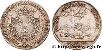 FRANCE Jeton Ar 28, Louis-Joseph de Bourbon, duc de Vendô VENDÔMOIS - VENDÔME 1709 (28mm, 6,24g, 6h) -