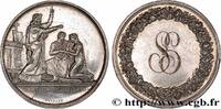 FRANCE Médaille de mariage AMOUR ET MARIAGE 1845 (33mm, 15,88g, 12h) -