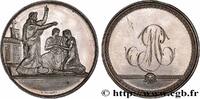 FRANCE Médaille de mariage AMOUR ET MARIAGE 1820 (32,5mm, 16,45g, 12h) -