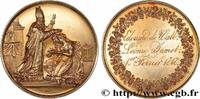 FRANCE Médaille de mariage AMOUR ET MARIAGE 1848 (41mm, 32,36g, 12h) -