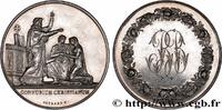 FRANCE Médaille de mariage, Connubium Christianum AMOUR ET MARIAGE 1892 (34mm, 16,16g, 12h) AU